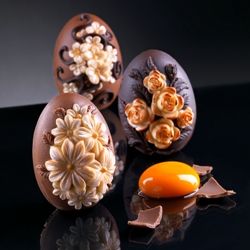 Little Egg Chocolate Moulds.  Silicone Little egg moulds for chocolate. 